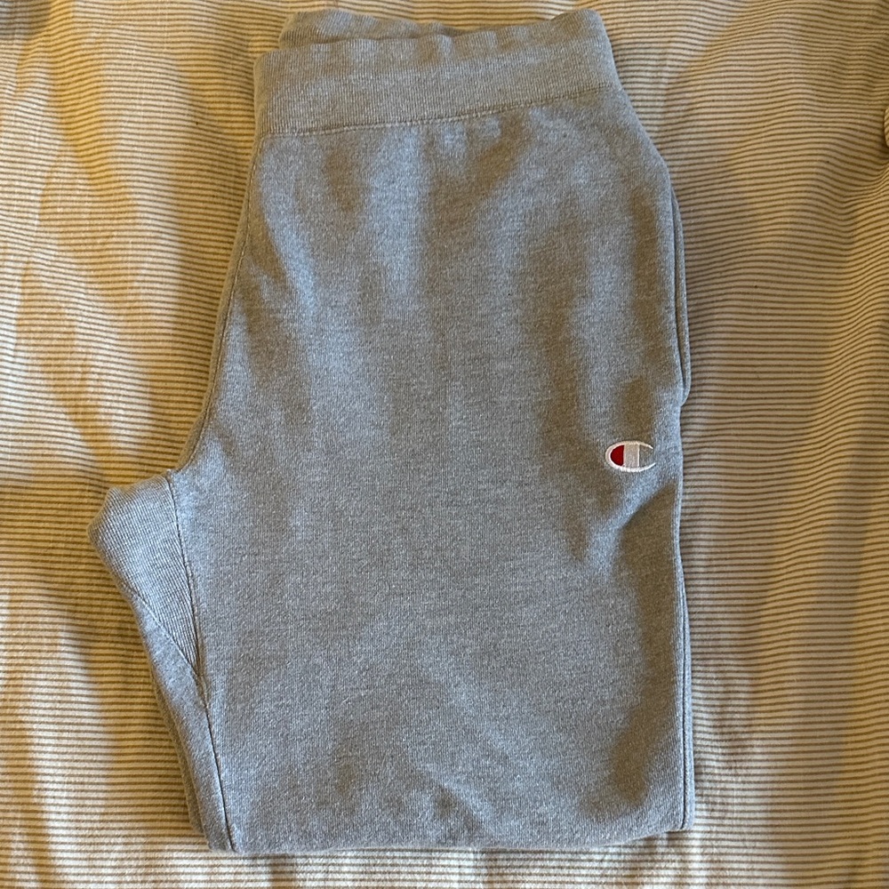Champion Reverse Weave Light Gray Joggers